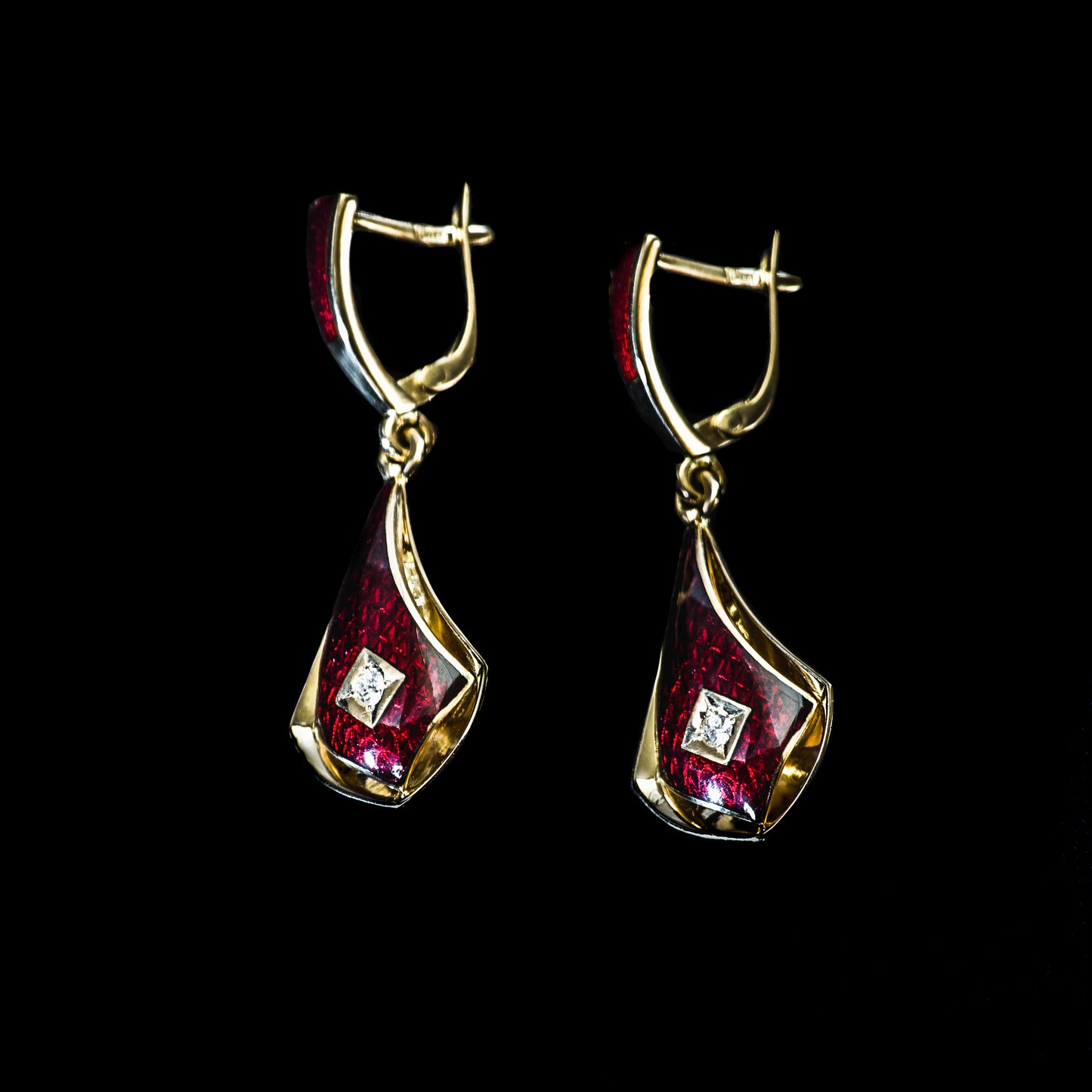 Auskarai | Emalio kolekcija