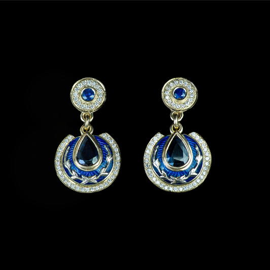 Auskarai | Emalio kolekcija